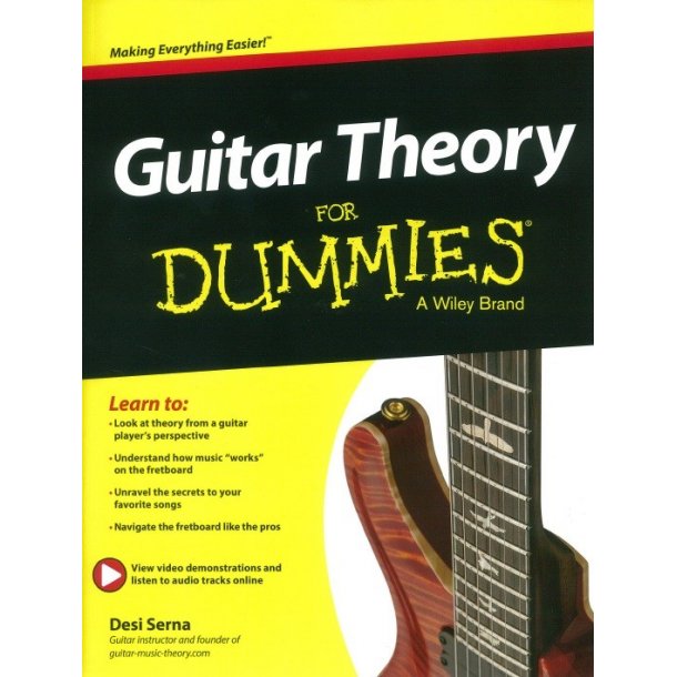 Desi Serna: Guitar Theory For Dummies (Book/Online Audio)