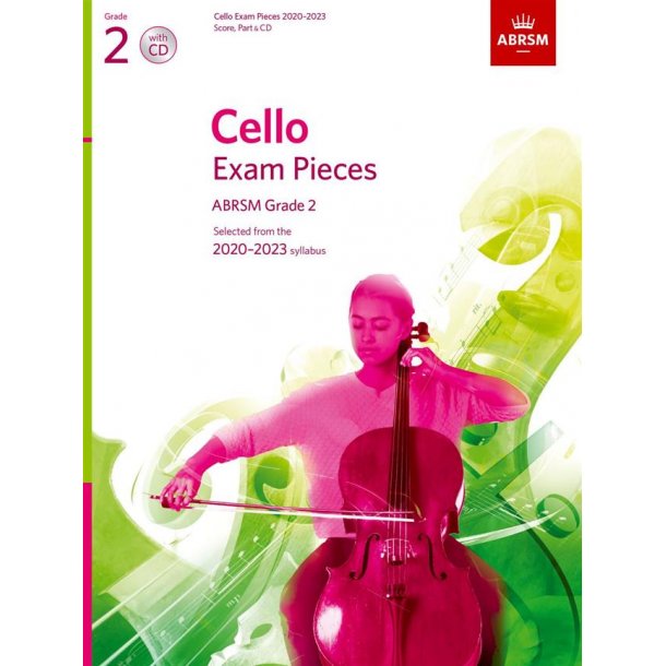 Cello Exam Pieces 2020-2023 Grade 2 : Score, Part and CD
