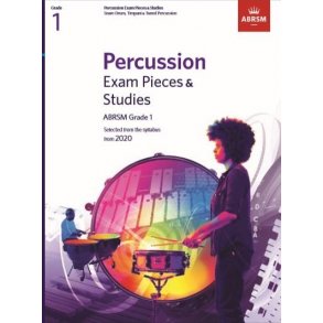 Percussion Exam Pieces & Studies Grade 1 : From 2020