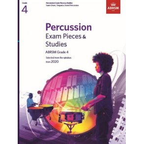 Percussion Exam Pieces & Studies Grade 4 : From 2020
