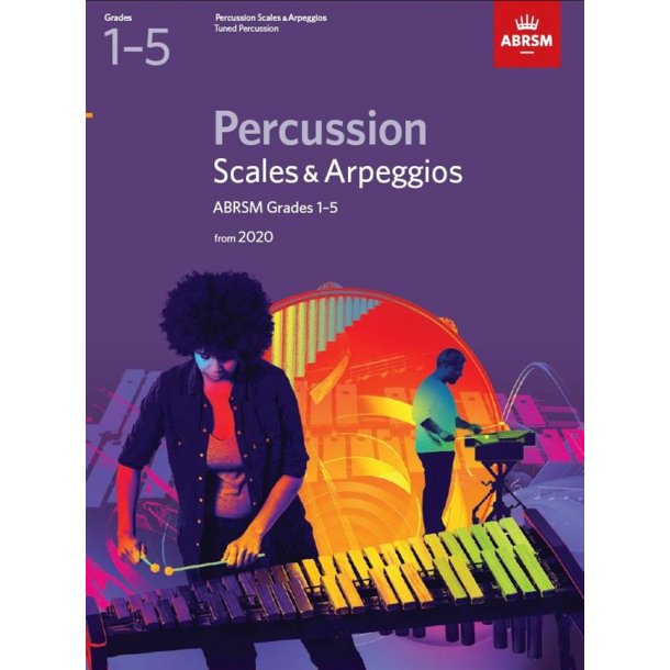 Percussion Scales & Arpeggios Grades 1-5 : From 2020