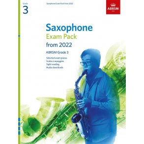 Saxophone Exam Pack 2022-2025 Grade 3