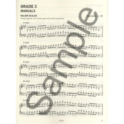ABRSM Organ Scales, Arpeggios And Exercises: From 2011 (Grades 1-8)