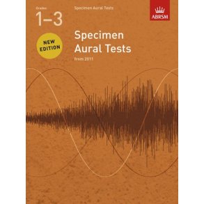ABRSM Specimen Aural Tests - Grades 1-3 (2011+) Book Only