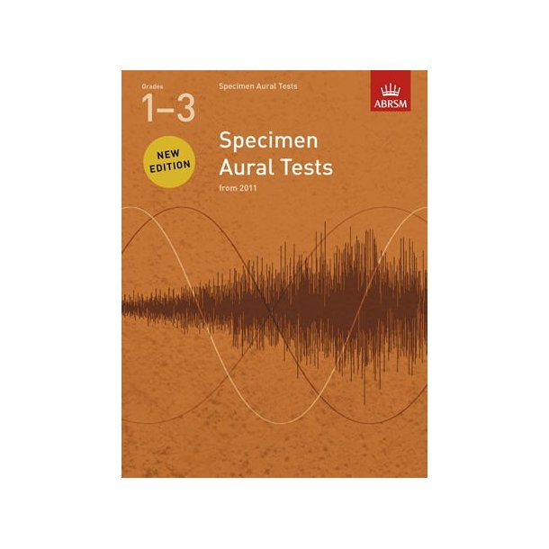 ABRSM Specimen Aural Tests - Grades 1-3 (2011+) Book Only