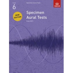 ABRSM Specimen Aural Tests - Grade 6 (2011+) Book Only