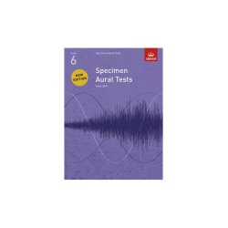 ABRSM Specimen Aural Tests - Grade 6 (2011+) Book Only
