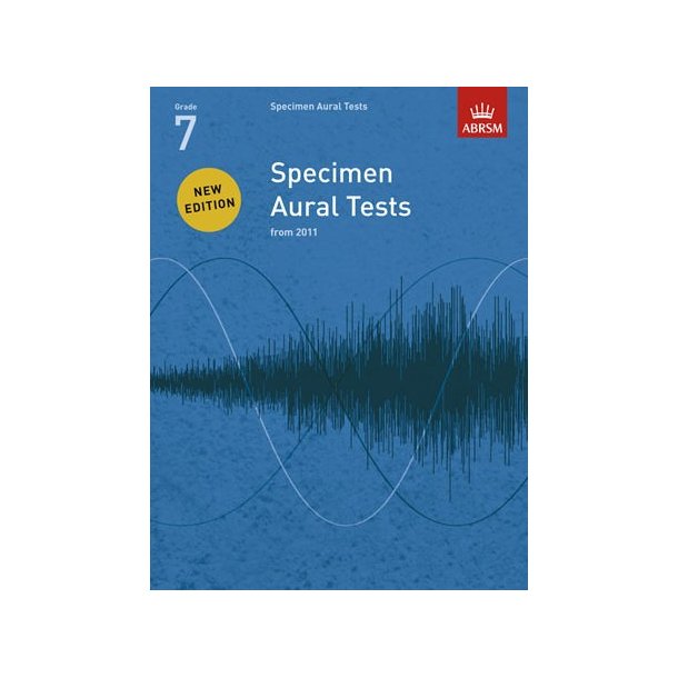 ABRSM Specimen Aural Tests - Grade 7 (2011+) Book Only