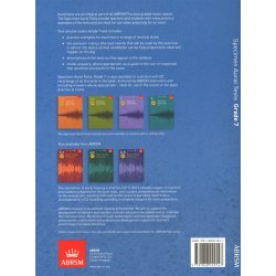 ABRSM Specimen Aural Tests - Grade 7 (2011+) Book Only