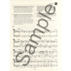ABRSM Specimen Aural Tests - Grade 7 (2011+) Book Only