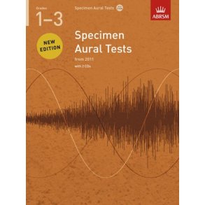ABRSM Specimen Aural Tests - Grades 1-3 (2011+) Book/2 CDs