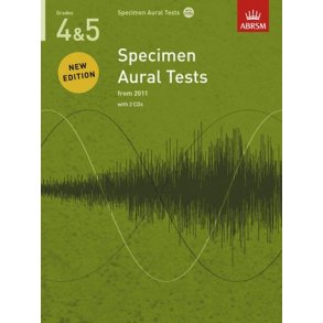 ABRSM Specimen Aural Tests - Grades 4-5 (2011+) Book/2 CDs