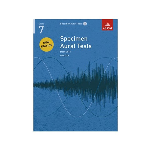 ABRSM Specimen Aural Tests - Grade 7 (2011+) Book/2 CDs