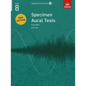ABRSM Specimen Aural Tests - Grade 8 (2011+) Book/2 CDs