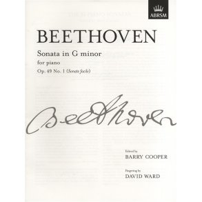 Ludwig Van Beethoven: Sonata In G Minor Op.49 No.1 (Sonata Facile)