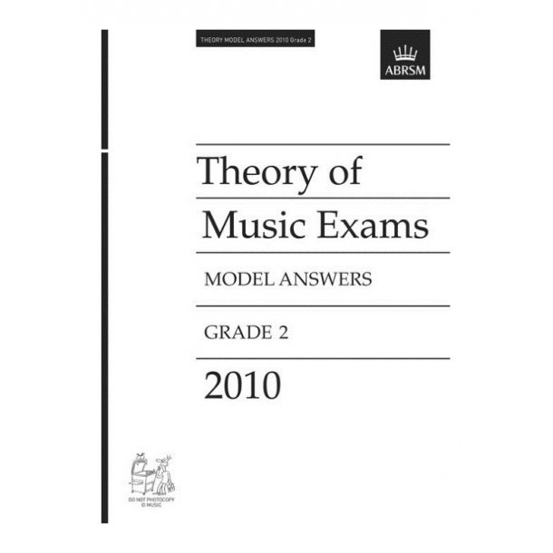 ABRSM Theory Of Music Exams 2010: Model Answers - Grade 2