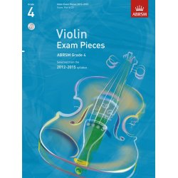 ABRSM: Selected Violin Exam Pieces - Grade 4 Book/CD (2012-2015)