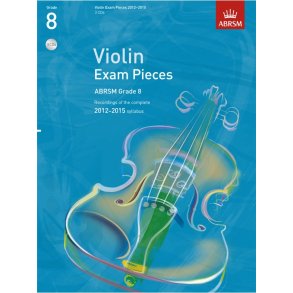 ABRSM: Violin Examination Pieces  - Grade 8 (2012-2015) - 3 CDs