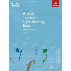 ABRSM: Violin Specimen Sight-Reading Tests - Grades 1-5 (From 2012)