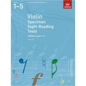 ABRSM: Violin Specimen Sight-Reading Tests - Grades 1-5 (From 2012)