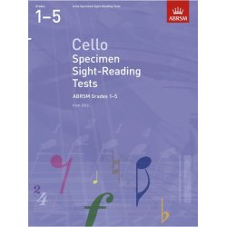 ABRSM: Cello Specimen Sight-Reading Tests - Grades 1-5 (From 2012)