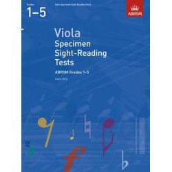 ABRSM: Viola Specimen Sight-Reading Tests - Grades 1-5 (From 2012)