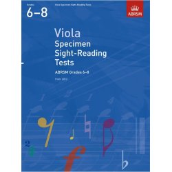 ABRSM: Viola Specimen Sight-Reading Tests - Grades 6-8 (From 2012)