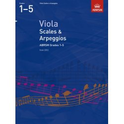 ABRSM: Viola Scales And Arpeggios - Grades 1-5 (From 2012)