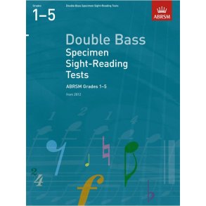 ABRSM: Double Bass Specimen Sight-Reading Tests - Grades 1-5 (From 2012)