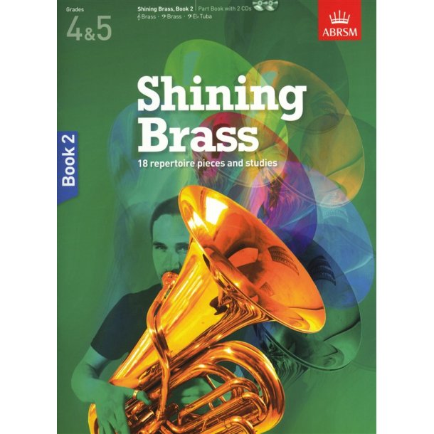ABRSM Shining Brass Book 2 - Part Book/2CDs (Grades 4-5)