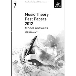 ABRSM Theory Of Music Exams 2012: Model Answers - Grade 7