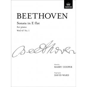 Ludwig van Beethoven: Sonata in E flat for Piano
