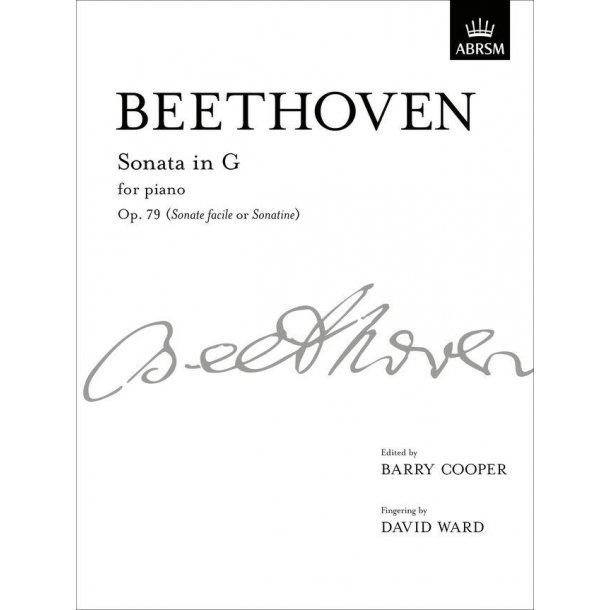 Ludwig van Beethoven: Sonata in G for Piano