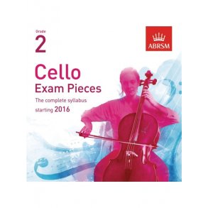 ABRSM: Cello Exam Pieces 2016+ - Grade 2 (CD)