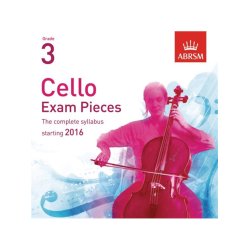 ABRSM: Cello Exam Pieces 2016+ - Grade 3 (CD)