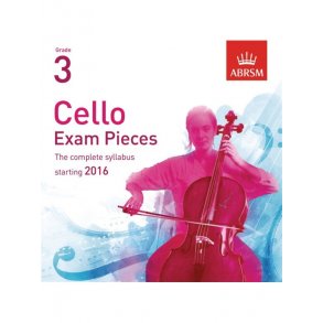 ABRSM: Cello Exam Pieces 2016+ - Grade 3 (CD)
