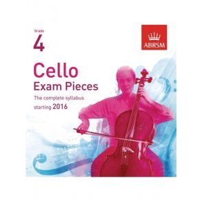 ABRSM: Cello Exam Pieces 2016+ - Grade 4 (CD)