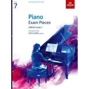 ABRSM Piano Exam Pieces: 2017-2018 (Grade 7) - Book Only