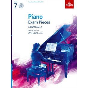 ABRSM Piano Exam Pieces: 2017-2018 (Grade 7) - Book And CD