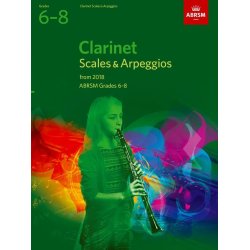 ABRSM: Clarinet Scales & Arpeggios, ABRSM Grades 6&ndash;8