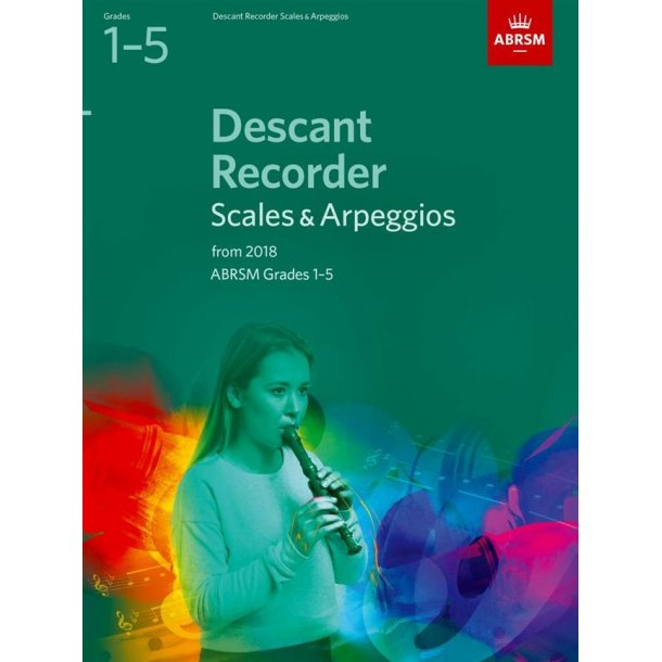 ABRSM: Descant Recorder Scales & Arpeggios, ABRSM Grades 1&ndash;5