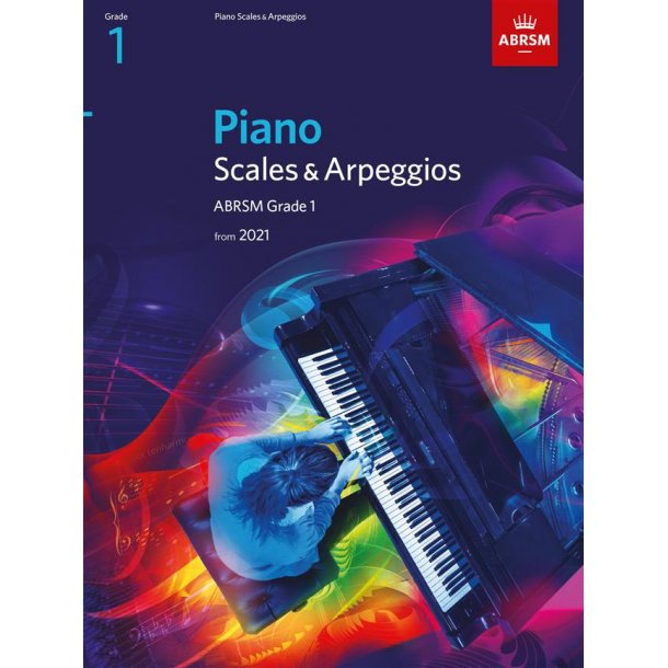 Piano Scales & Arpeggios from 2021 - Grade 1