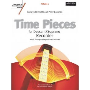 Time Pieces For Descant/Soprano Recorder - Volume 1