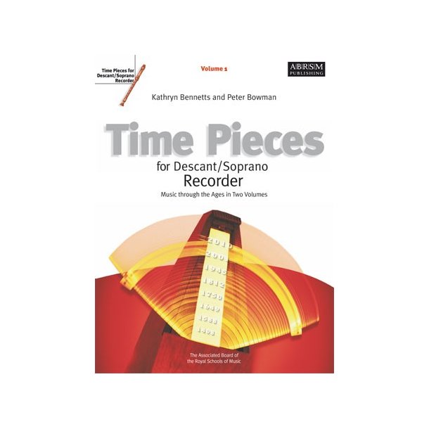 Time Pieces For Descant/Soprano Recorder - Volume 1