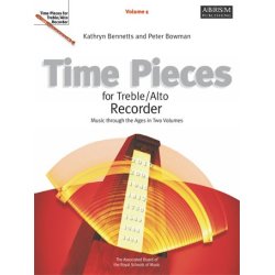 Time Pieces For Treble/Alto Recorder - Volume 1