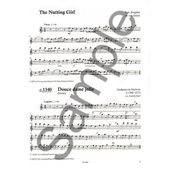 Time Pieces For Treble/Alto Recorder - Volume 1