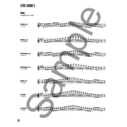 ABRSM Jazz: Flute Scales Levels/Grades 1-5