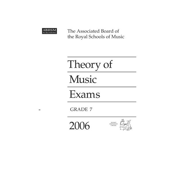 ABRSM Theory Of Music Examinations: Grade 7 (2006)