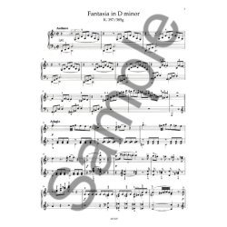 W. A. Mozart: Fantasia In D Minor For Piano K.397/385g