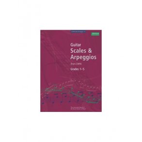 ABRSM Guitar Scales and Arpeggios: From 2009 (Grades 1-5)